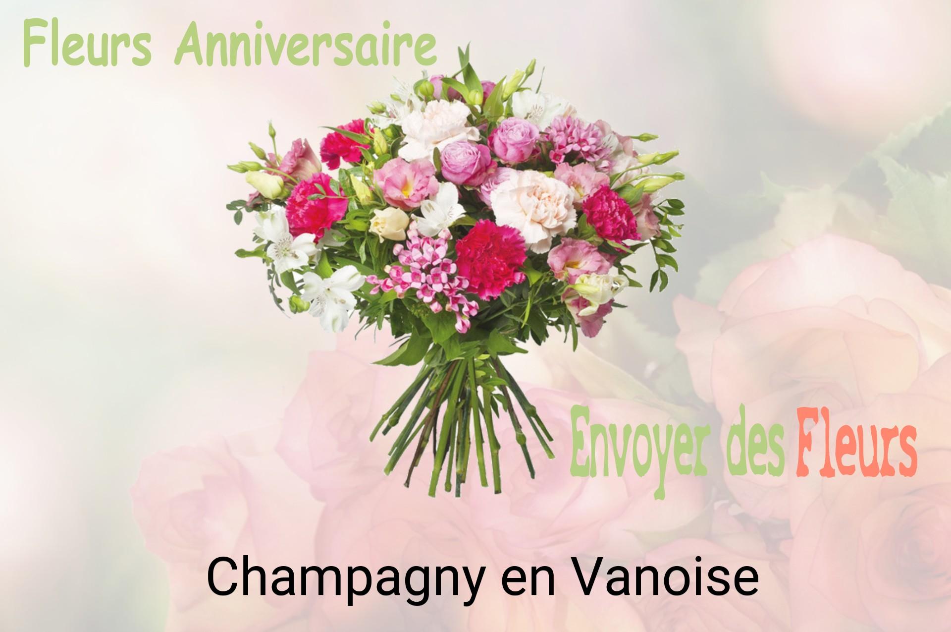 Bouquet de fleurs d’anniversaire livré à Champagny-en-Vanoise